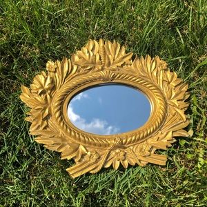 Ornate Gold Mirror